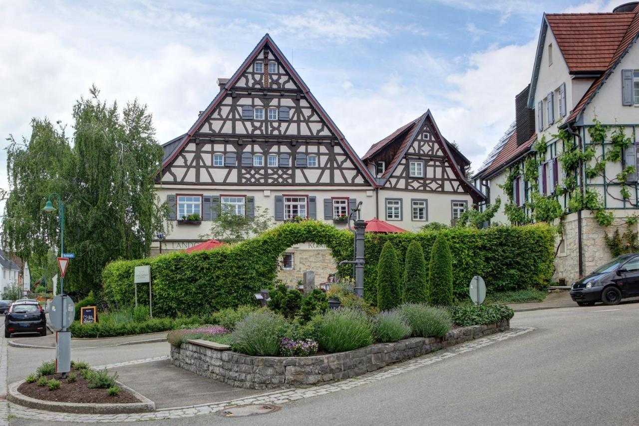 Landgasthof Am Koenigsweg Ohmden Extérieur photo