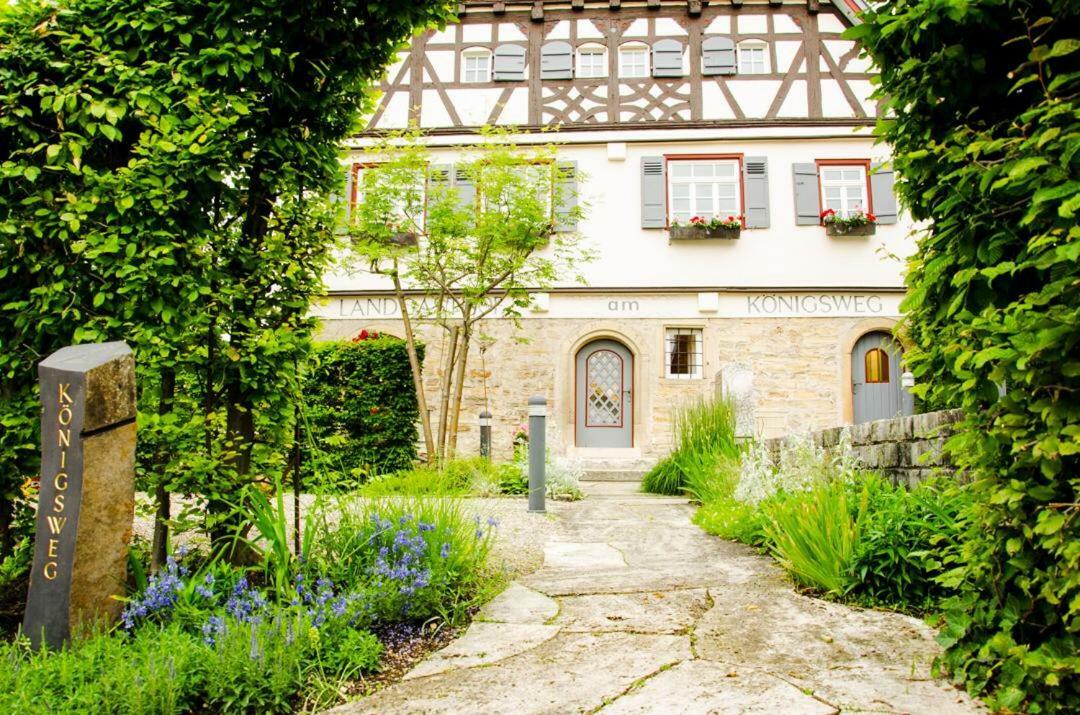 Landgasthof Am Koenigsweg Ohmden Extérieur photo